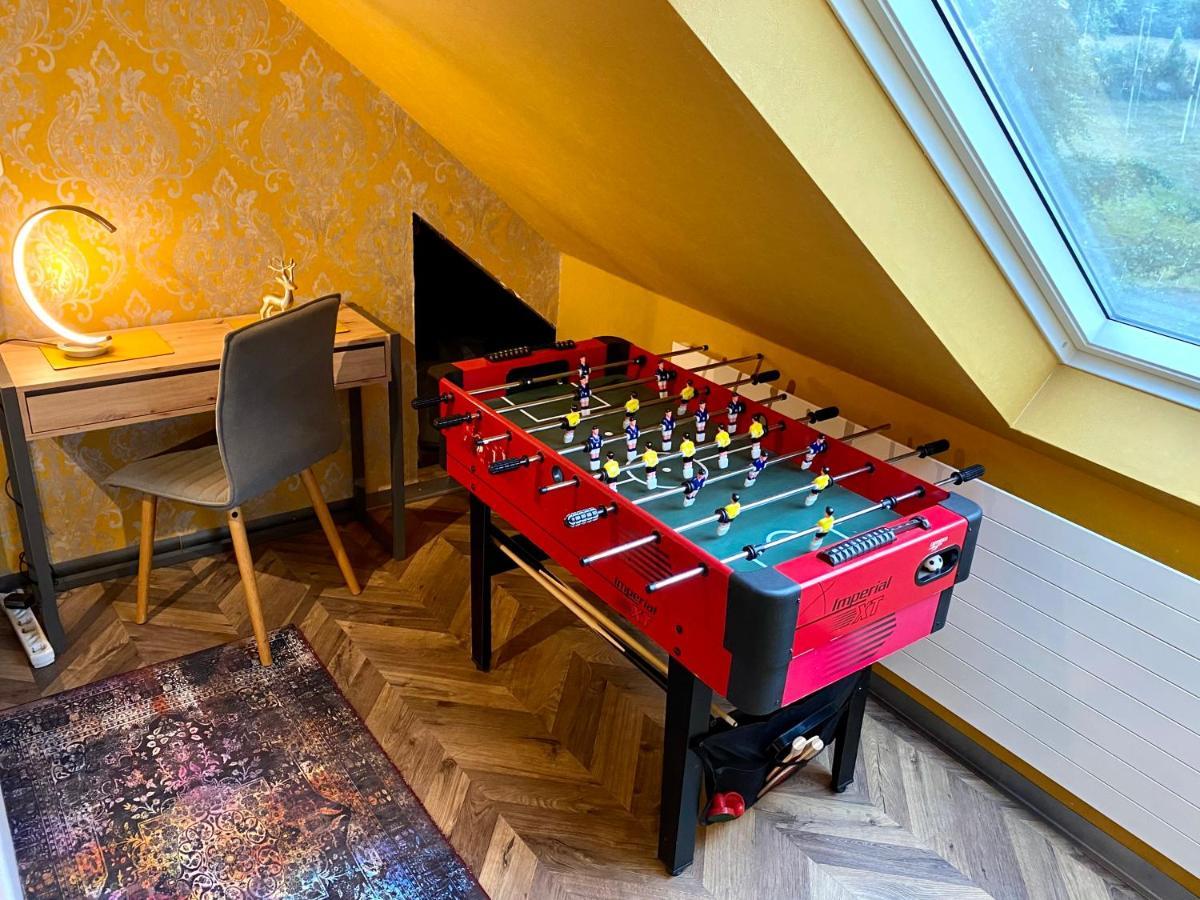 Hof Vierzehnender Im Hohen Venn - 70Qm Maisonette - 2 Schlafzimmer - Wohnkueche - Balkon Mit Grill - Monschau - Eifel - Hunde Willkommen - Islandpferde Extérieur photo