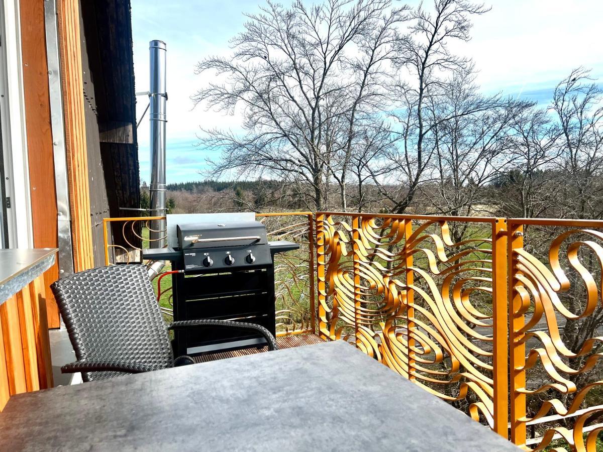 Hof Vierzehnender Im Hohen Venn - 70Qm Maisonette - 2 Schlafzimmer - Wohnkueche - Balkon Mit Grill - Monschau - Eifel - Hunde Willkommen - Islandpferde Extérieur photo