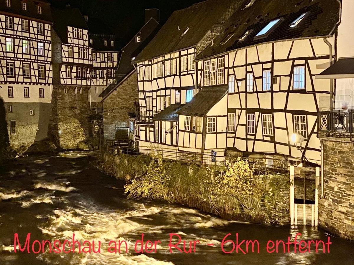 Hof Vierzehnender Im Hohen Venn - 70Qm Maisonette - 2 Schlafzimmer - Wohnkueche - Balkon Mit Grill - Monschau - Eifel - Hunde Willkommen - Islandpferde Extérieur photo