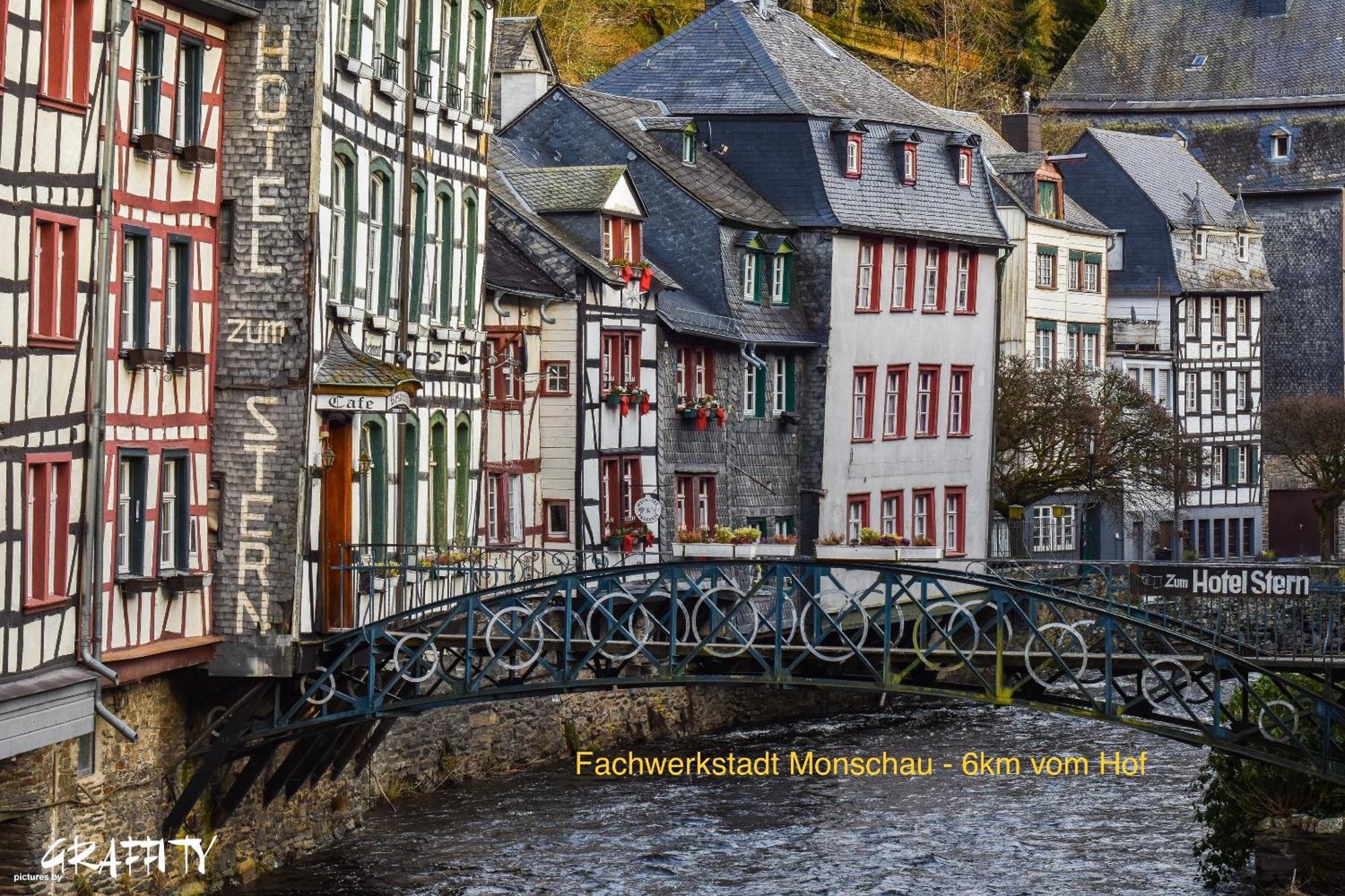 Hof Vierzehnender Im Hohen Venn - 70Qm Maisonette - 2 Schlafzimmer - Wohnkueche - Balkon Mit Grill - Monschau - Eifel - Hunde Willkommen - Islandpferde Extérieur photo