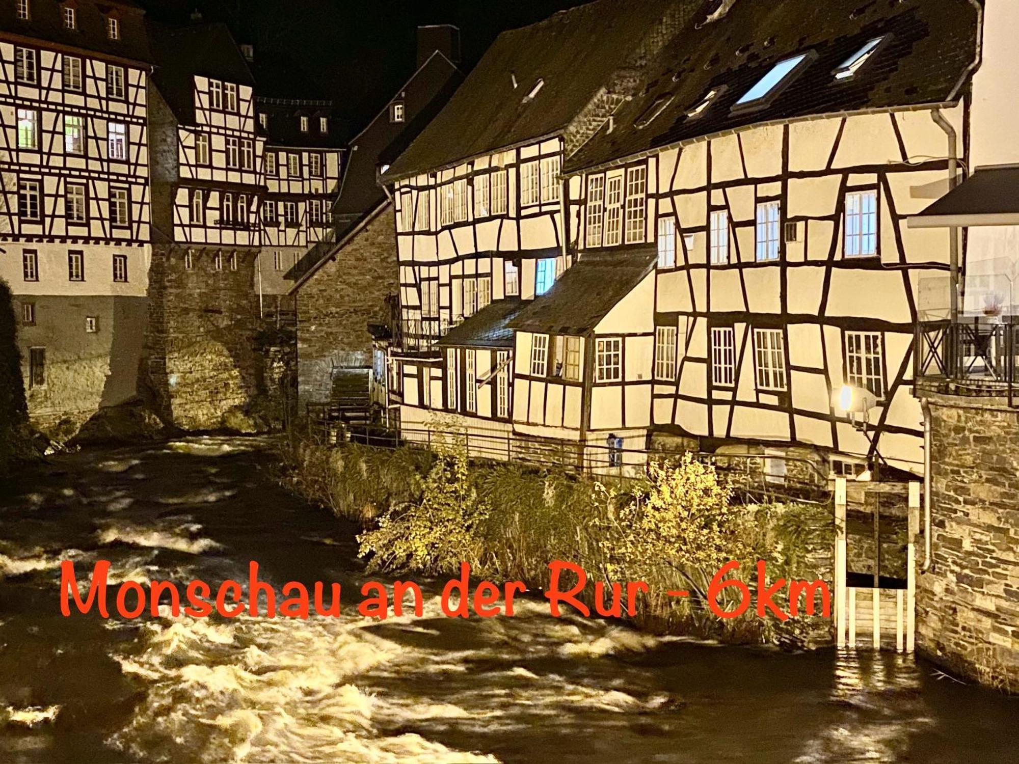 Hof Vierzehnender Im Hohen Venn - 70Qm Maisonette - 2 Schlafzimmer - Wohnkueche - Balkon Mit Grill - Monschau - Eifel - Hunde Willkommen - Islandpferde Extérieur photo